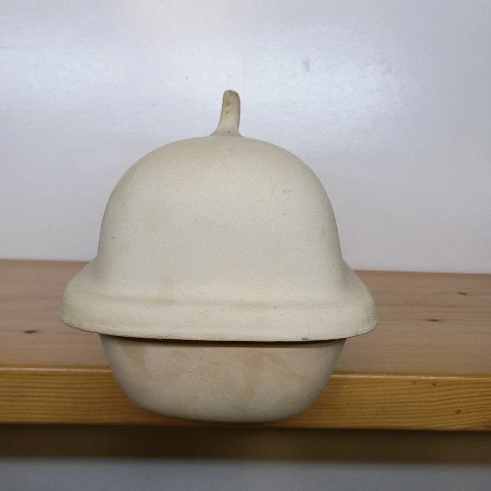 Vintage 1991 Superstone By Sassafrass Clay Bread Baker Dated‎ 15